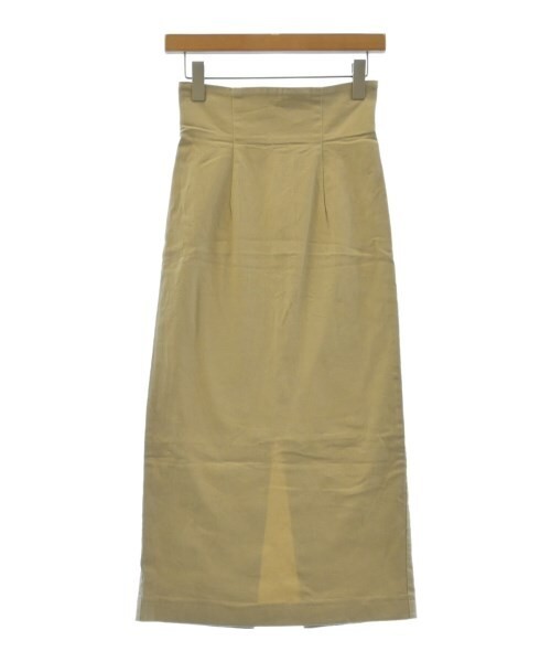 Louren Women's Maxi Skirt Beige Cotton Blend Size M Used