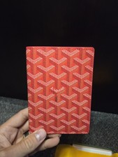 Goyard Passport Holder Red - Brand New 