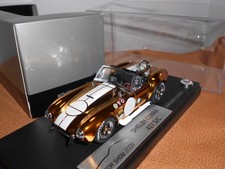 MOTOR SHOW 2008 Kyosho 1/43 SHELBY COBRA 427 S/C Gold Collectables 17+