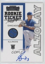 2020 Panini Contenders Retro 1998 Rookie Ticket Adbert Alzolay #98RT-AA Auto ms9