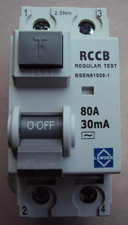 LEWDEN 80/30/2 80A 30mA DP RCCB 80 AMP BSEN 61008-1 CGD LEWDEN-80/30/2 RCD RCCD