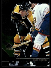 1997-98 SP Authentic #9 Tim Taylor Boston Bruins Hockey Card