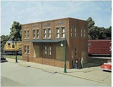 Design-Preservation Laube's Linen Mill Kit - HO Scale Model Railroad Building