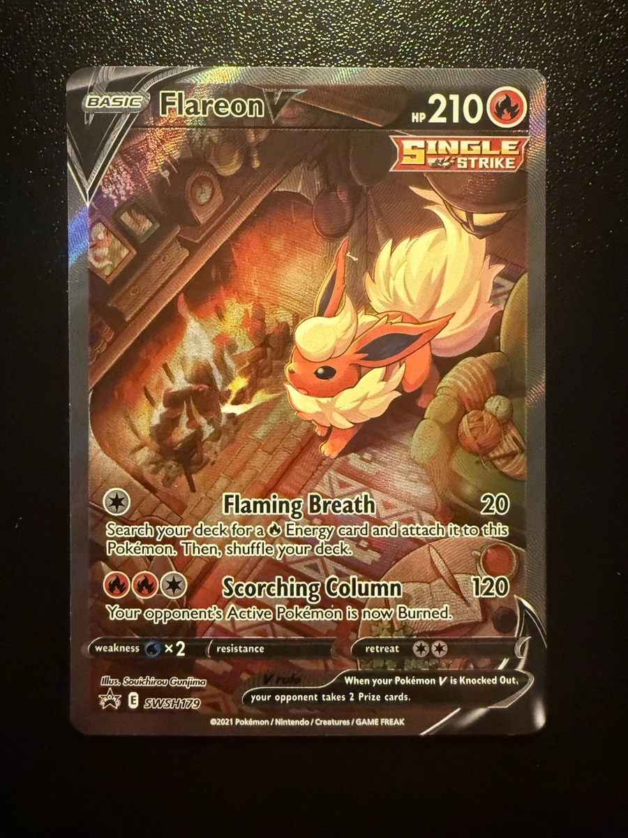 Flareon V Pokémon TCG Cards for sale | eBay