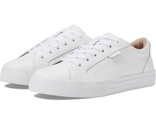 Taos Plim Soul Lux Arch Sneakers PLX-13994A White Leather Size 11W NWOB