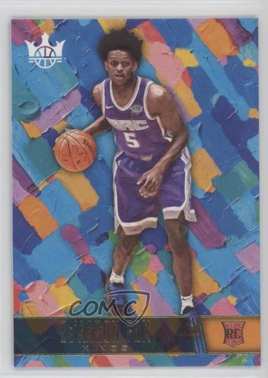 2017-18 Panini Court Kings Rookies II De'Aaron Fox #143 Rookie RC 0j19