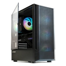 Zalman FIT Mid-Tower ATX PC Case, Includes 4 x ARGB Fans, Swing Door Tempered...