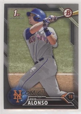 2016 Bowman Draft Draft Picks Silver 356/499 Pete Alonso #BD-92 7zf