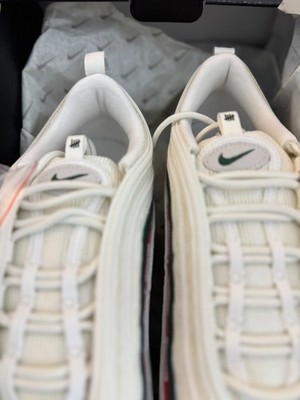 Nike Air Max 97 Undefeated White AJ1986-100 SZ 10 Brand New | eBay