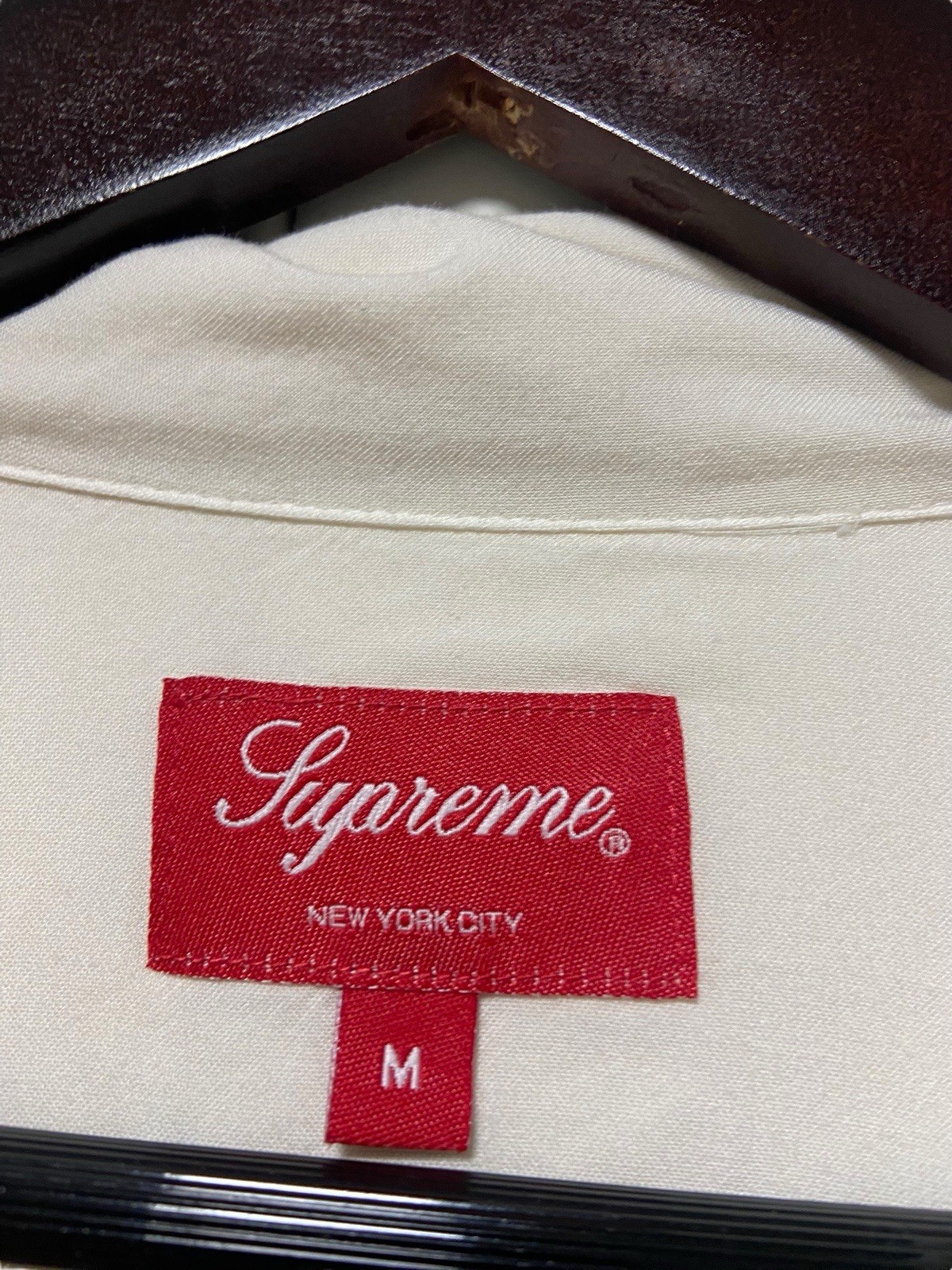 SUPREME GOLD CHAINS Size Medium Button Shirt Bolt… - image 8