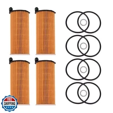 Getfarway Oil Filters with O-rings and Drain Plug Gaskets 26320-3N000 Compati