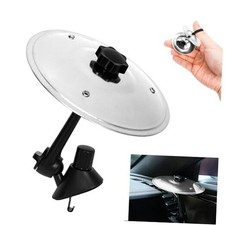 Car Cymbal Air Vent, Metal Car Symbol Drum Air Vent, Funny Musical 1PC Silver