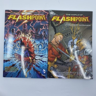 The World of Flashpoint & Flashpoint Graphic Novels Geoff JohnsDan Abnett