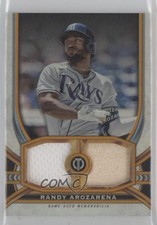 2023 Topps Tribute Dual Relics Orange 21/25 Randy Arozarena #DR-RA 4r7