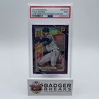2024 BOWMAN CHROME PROSPECTS FUCHSIA LUNAR REFRACTOR PAUL SKENES /199 PSA 9 KM