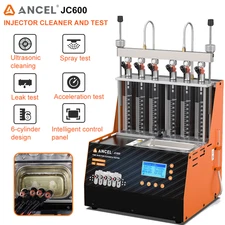 ANCEL JC600 Fuel Injector Tester Cleaner Ultrasonic Seal/Leakage/Resistance Test