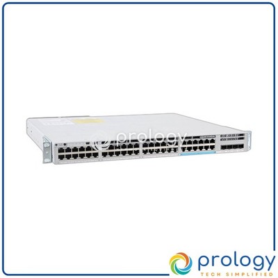 Cisco C9300L-48UXG-4X-A 48 Ports 12mGig Network Advantage 4x10G Uplink Switch