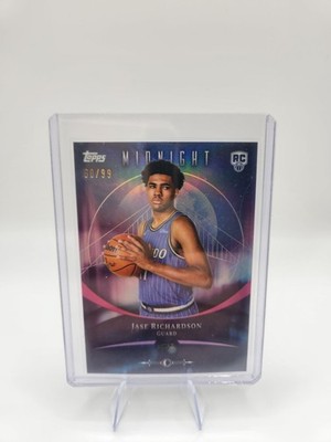 2025-26 Topps Midnight Basketball Jase Richardson #85 /99 Rookie Card RC Magic