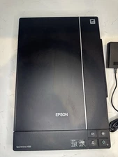 Epson Perfection V33 Flatbed Scanner J232C USB 4800 dpi with Power Supply Tested