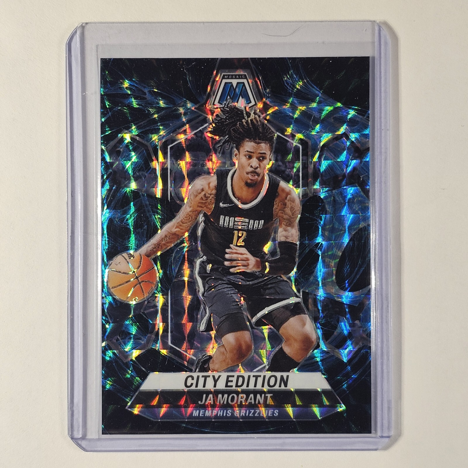 2023-24 Panini Mosaic Ja Morant City Edition Genesis #288 SSP Case Hit