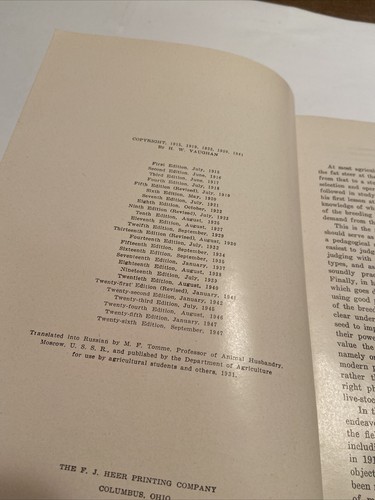 Vintage Buch: Tierarten und Marktklassen: 1947 - Bild 7 von 8