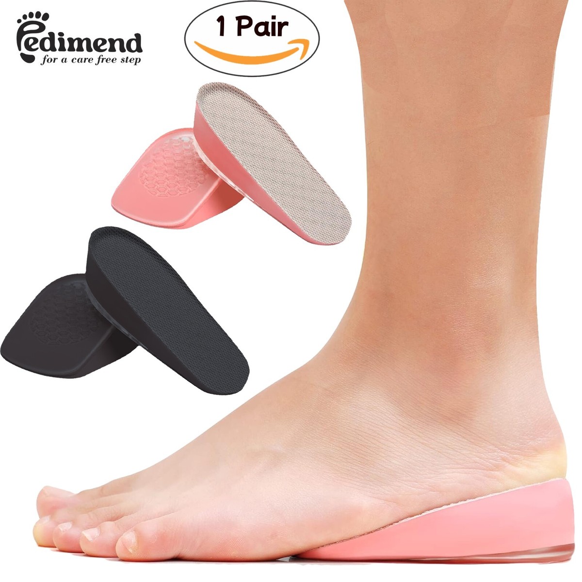 PEDIMEND™ Unisex Heel Lift Insoles – 2cm 3cm Height Increase