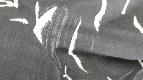 Bimba Y Lola Dress Black Zebra Print Scribble Long Sleeve Retro Split Side S - Picture 10 of 16
