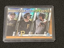 Keller Newman Meadows 2017 Bowman Chrome Talent Pipeline Orange Refractor #d /25