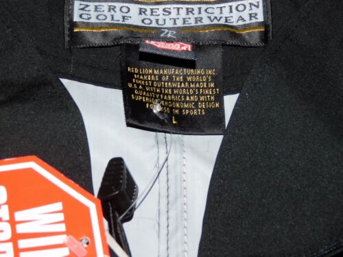 Zero Restriction Black Short Sleeve Pullover Packable Windbreaker Jacket Men's L - Picture 8 of 8