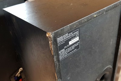 technics sb dv290 speakers