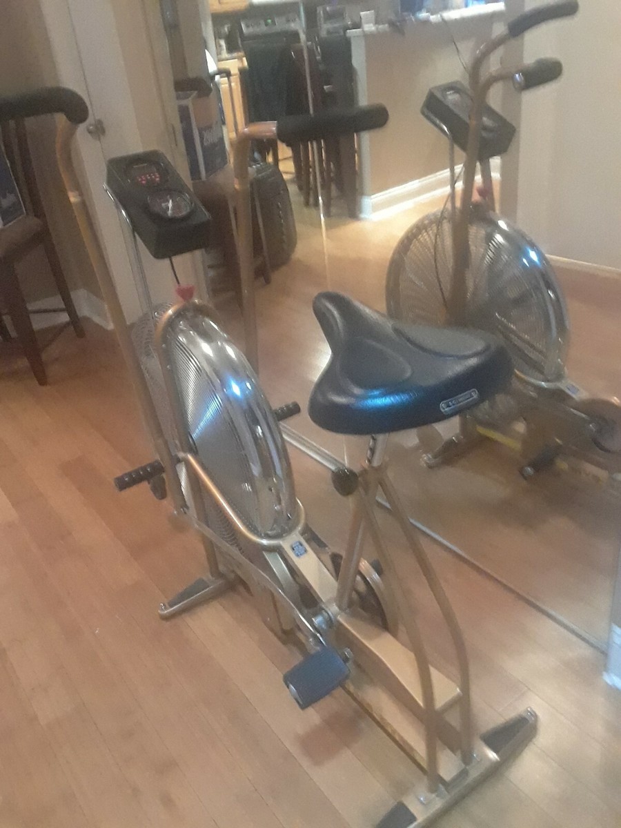Vintage gold SCHWINN AirDyne Stationary Bike With ERGOMETER