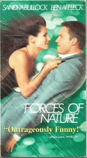 Forces of Nature VHS 1999 Sandra Bullock Ben Affleck Maura Tierney Romance PG-13