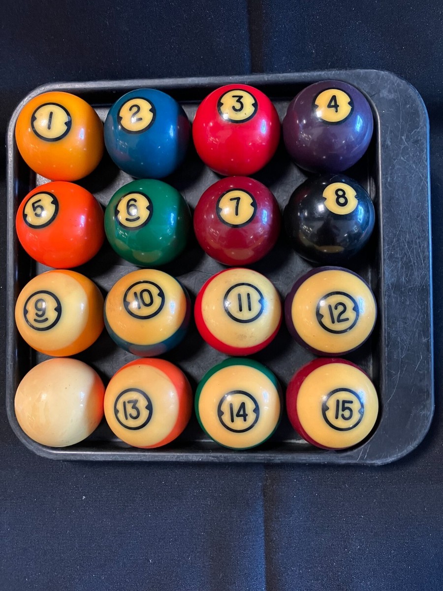 Brunswick Centennial Balls！新品未使用 Vintage Brunswick Centennial Pool Balls - Pocket Billiards