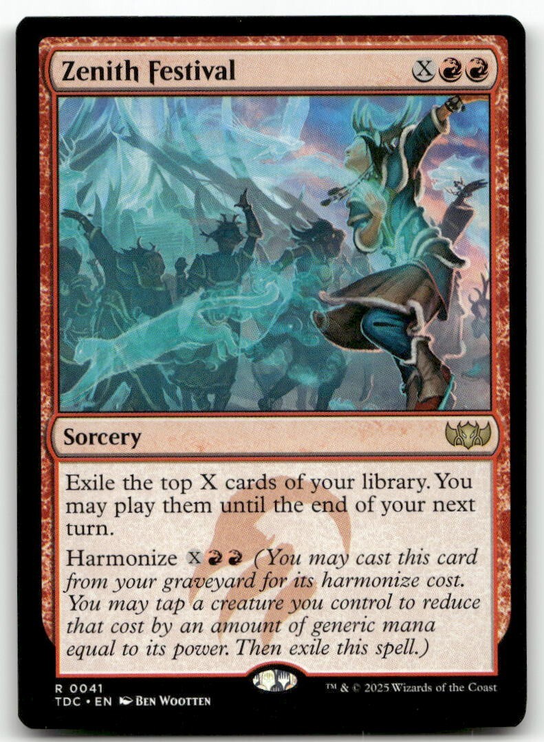 Zenith Festival #41 MTG Tarkir Dragonstorm TDC NM X1 | eBay