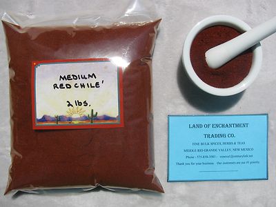 HATCH NEW MEXICO  MEDIUM  RED CHILE POWDER   2 LB  Fresh!  USA SELLER  FREE SHIP