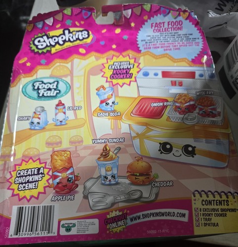 Shopkins Food Fair Fast Food Collection Mini Figure Playset New 2013 Moose Toys - Picture 4 of 6