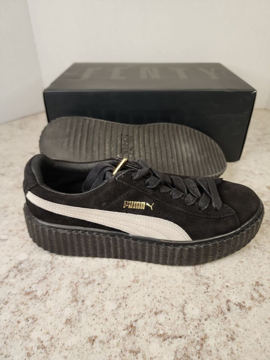 BN Puma Suede - Creepers by Fenty Rihanna (Black and White BN Puma Suede - Creepers by Fenty Rihanna (Black and White