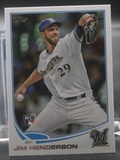 Jim Henderson (Brewers/RC) - 2013 Topps #US161