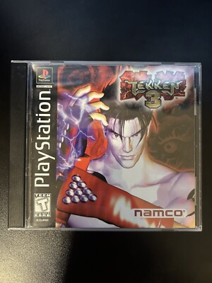 Tekken 3 (Sony PlayStation 1, 1998) Black Label TESTED READ