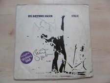 Free Paul Rodgers & Simon Kirke Autographs Signed LP Cover "Heartbreaker" Vinyl