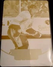 UD, One Of One,Yellow Printing Plate,Dana Tyrell,Tampa Bay Lightning, N/M Cond