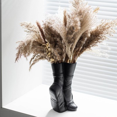 Fantasy Ballet Shoe Modern Ceramic Vase, Nordic Art Ins Style Decorative Aest...