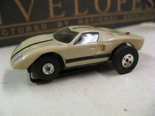 Aurora Vintage HO 1963   1969 Tan Ford GT Thunderjet 500