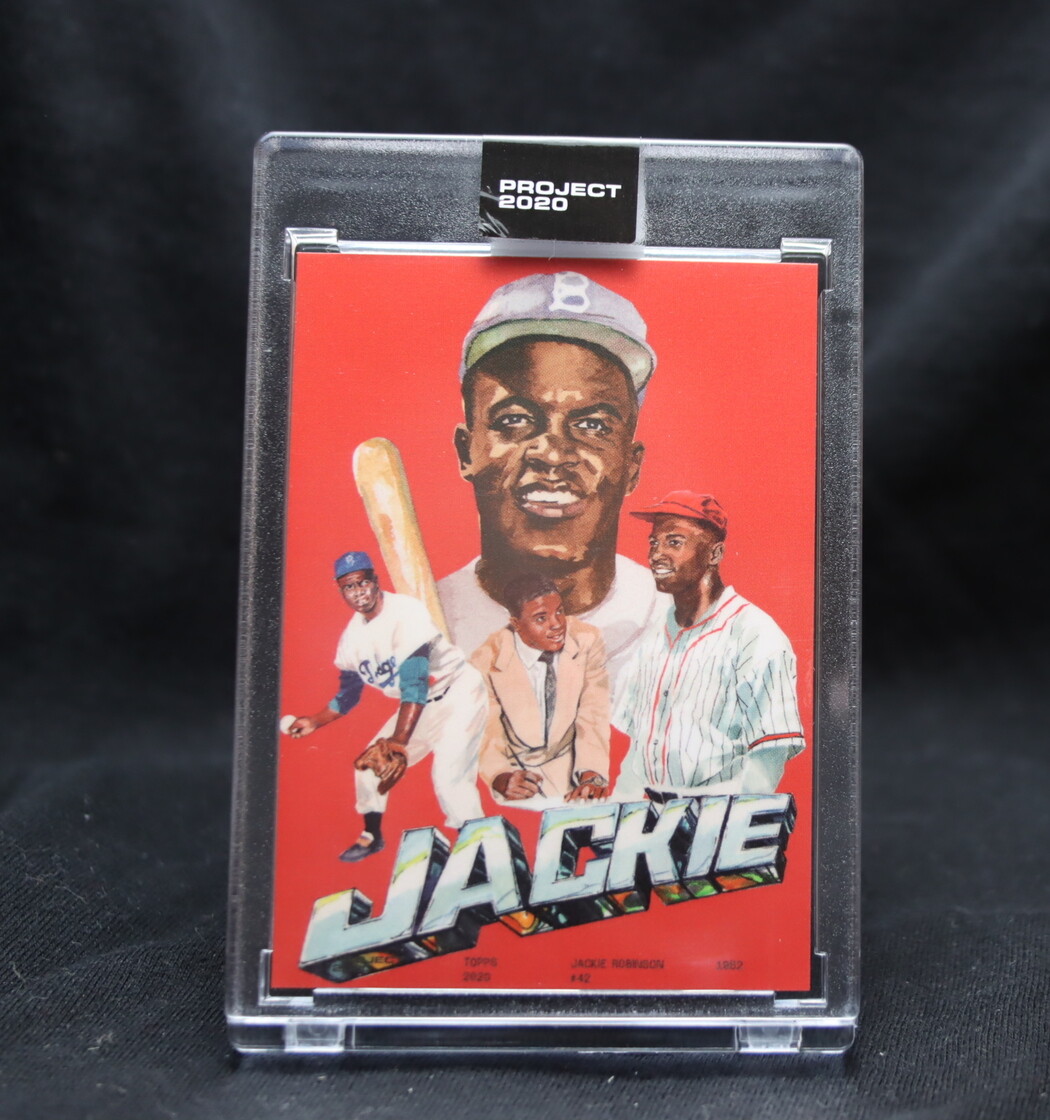 Jackie Robinson 321 2020 Topps Project 2020 by Jacob Rochester PR: 2,232