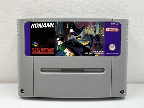 The Adventures Of Batman & Robin | Super Nintendo SNES | PAL Boxed Rare - Picture 6 of 11