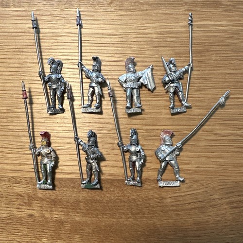 Warhammer Fantasy - Dogs of War / Söldner - 8x Alcatani Fellowship Pikemen Tilea