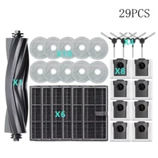 Replacement Accessories For Dreame X40 Ultra/X30 Ultra Brush Filter Mop Dust Bag