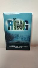 The RING 2002 PINBACK DREAMWORKS Horror Vintage Advertisement Pin