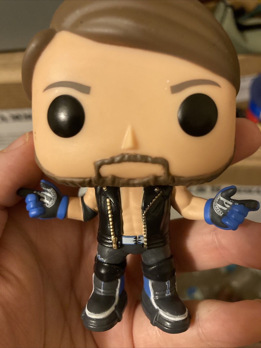 Funko Pop! WWE AJ Styles #37 Vinyl Figure Rare Vaulted No Box WWF