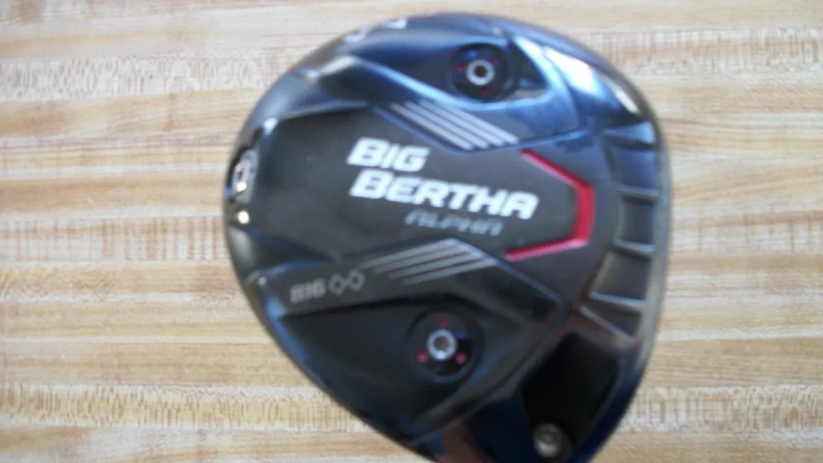 Callaway Big Bertha Alpha 816 DBD Driver, 9.0', Regular Flex.